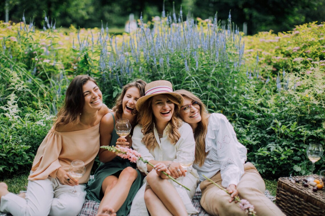 Girls enjoying a Bachelorette Party